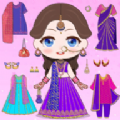 印度娃娃装扮(Indian Doll Dressup)